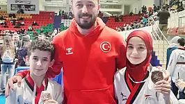 Kayserili sporcular 2 madalya ile ayrıldı!