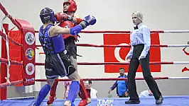 Kayserili sporcular Muaythai'de madalyaları topladı!