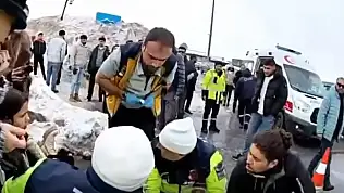 Erciyes'te korku dolu anlar! Ekipler harekete geçti