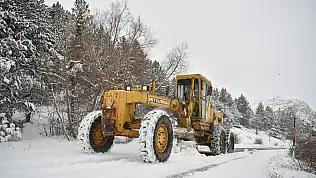 Kayseri Büyükşehir Belediyesi karla mücadele için harekete geçti!