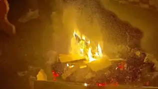 Kayseri'de ateş yakan şahıslar yakalandı