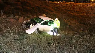 Kayseri'de yürekleri ağza getiren kaza: 50 metrelik uçuruma düştü
