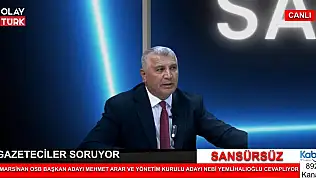 Kayseri'deki OSB'ye başkan adayı olan Arar: Pınarbaşı'na doğru genişleyeceğiz