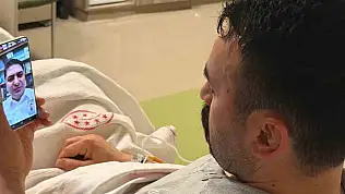 MHP'li Özdemir'den geçmiş olsun telefonu