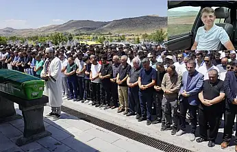 Antalya'da hayatını kaybeden genç için Kayseri'de hüzünlü veda