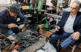 Başkan Yalçın'dan tasarruf tedbiri! Soluğu ayakkabıcı da aldı