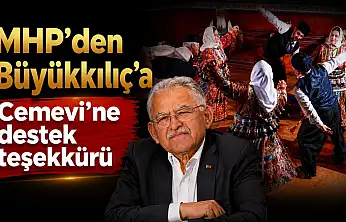 MHP'den Büyükkılıç'a Cem Evi'ne destek teşekkürü