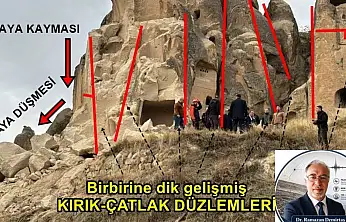 Kapadokya'da can alan peribacası neden çöktü? Uzman isim açıkladı