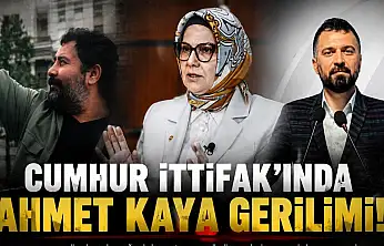 Cumhur ittifakında Ahmet Kaya gerilimi!