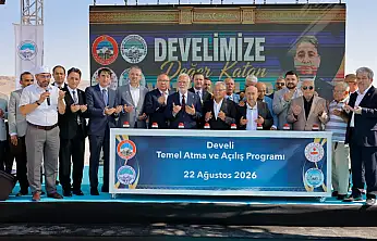 Develi'ye 6 milyar liralık hizmet!