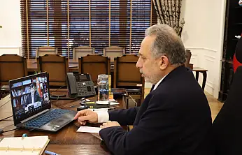 Dünyada sadece 5 kişiye verilen madalyayı Başkan Yalçın aldı!