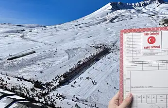 Erciyes Kayak Merkezi'nin tapusu bakın kimdeymiş?