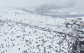 Erciyes'ten yeni rekor! 3 milyonu geçti