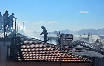 Flaş! Kayseri OSB'de fabrika yangını