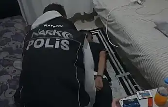 Havadan ve karadan kıskaç: Kayseri polisi torbacıların evini böyle bastı!