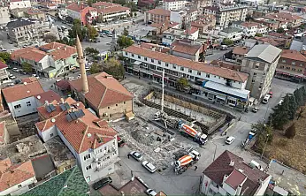 İşte Kayseri'ye yapılacak olan yeni çarşının temeli