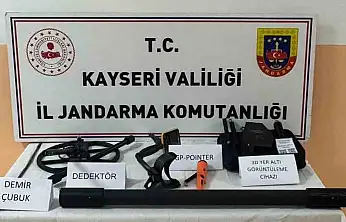 Kayseri'de 3 kişi suçüstü yakalandı