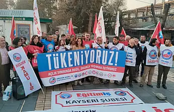 Kamu çalışanları hakça bütçe için meydanlara indi
