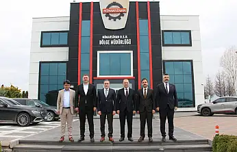 Kaymakamların seçim öncesi ziyareti dikkat çekti!