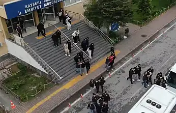 Kayseri'de 119 şüpheliden 60'ı tutuklandı