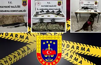 Kayseri'de 230 kilodan fazla uyuşturucu, yüzlerce gözaltı...