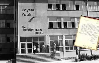 Kayseri'de 3 kız öğrencinin 61 yıllık sırrı ortaya çıktı!
