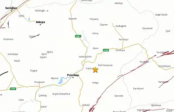 Kayseri'de 4.1 şiddetinde deprem!