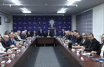 Kayseri'de kritik zirve! AK Parti isimler bir arada