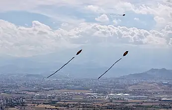 Kayseri'de binlerce kişi oraya akın etti! Herkes gökyüzüne baktı