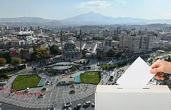 Kayseri'de bugün seçim var!