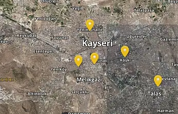 Kayseri'de dengeler değişti! Havanın en kötü olduğu bölge belli oldu