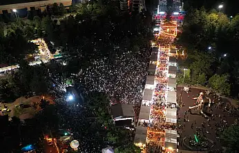 Kayseri'de dikkat çeken etkinlik! Kalabalık böyle görüntülendi