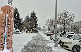 Kayseri'de dün gecenin en soğuk yeri belli oldu! Şehir buz kesti