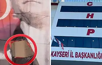 Kayseri'de gündem olan Atatürk posteri olayına CHP'den tepki