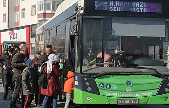Kayseri'de hafta sonu ücretsiz ulaşım var! Peki nereden nereye