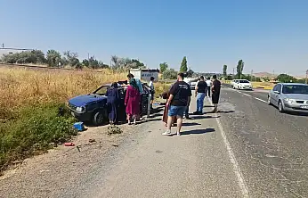 Kayseri'de kaza! Çevredekiler olay yerine koştu