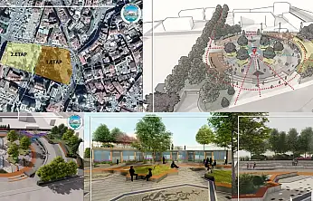 Kayseri'de merakla beklenen Meydan projesi ortaya çıktı! Alta otopark yapılıyor