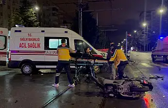 Kayseri'de motosiklet sürücüsünden acı haber geldi