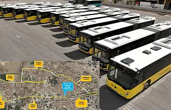 Kayseri'de otobüs güzergah ve seferleri değişti!