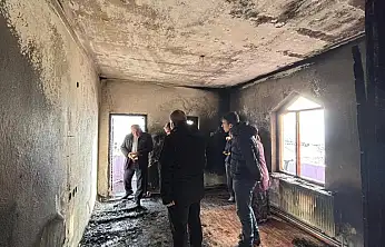 Kayseri'de panik dolu anlar! Ev kullanılamaz hale geldi