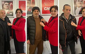 Kayseri'de partilerinden istifa edip, CHP'ye katıldılar
