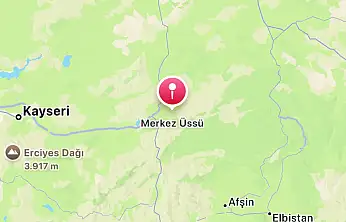Kayseri'de peş peşe depremler! Gece 3 kez sallandı
