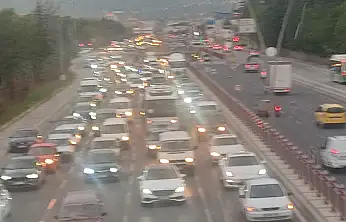Kayseri'de trafik kitlendi! Aracıyla o güzergahtan giden pişman oldu