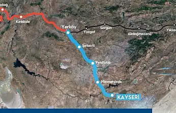 Kayseri'de yıllık 5,5 milyon yolcu ve 3 milyon ton yük taşıyacak proje