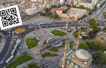 Kayseri'deki iş yerlerine asılan bu karekod ne işe yarıyor?