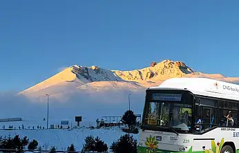 Kayseri'den Erciyes'e otobüs sefer saatleri belli oldu!