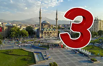 Kayseri Bayramda Türkiye 3'üncüsü oldu! Bir ilçe ise birinci oldu