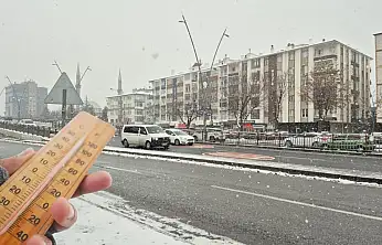 Kayseri'nin en soğuk yeri belli oldu! İki ilçede -23,4 görüldü