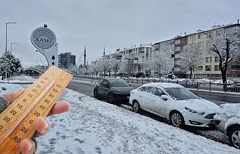 Kayseri'nin ilçesi buz kesti! Türkiye'nin en soğuk 7. yeri oldu