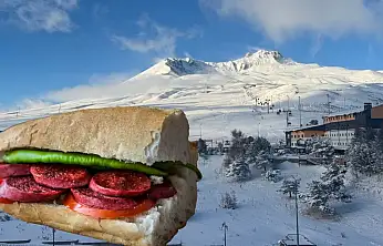 Kayseri'nin meşhur sucuk markasından 'Erciyes'te sezon açıldı' düzeltmesi